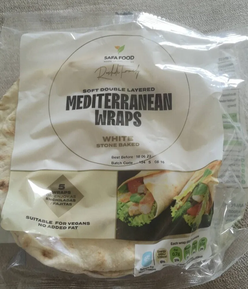 Mediterranean wraps