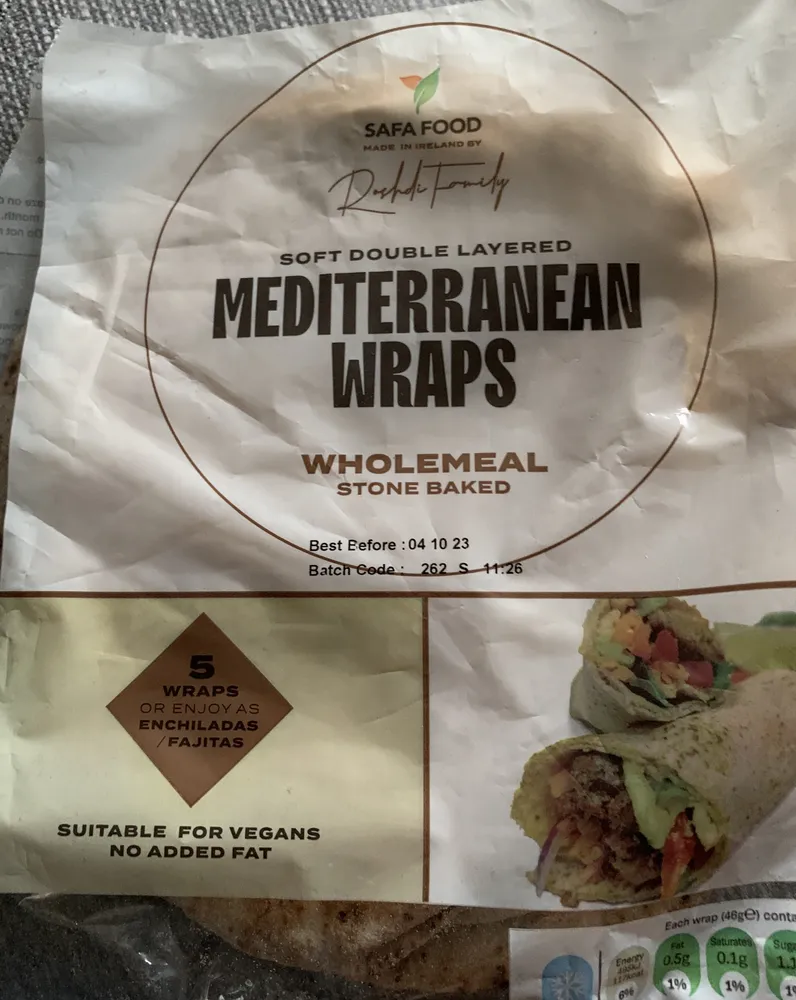 Mediterranean Wraps