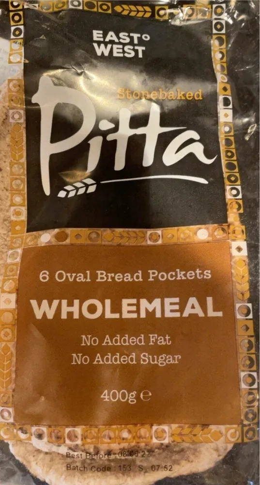 Wholemeal pitta