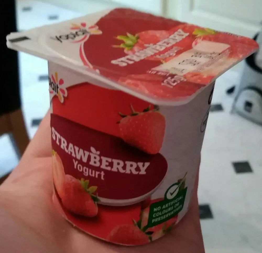 Strawberry yogurt