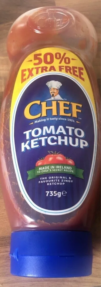 *** 50% EXTRA FREE CHEF BOLD IRISH FLAVOUR SINCE 1