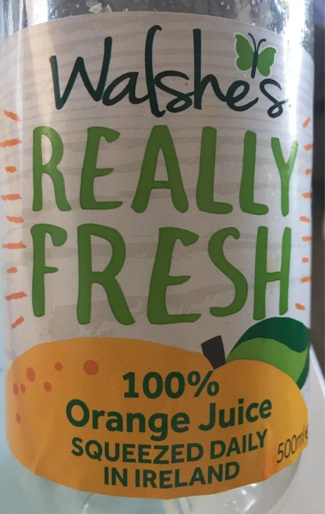 really fresh orange juice