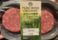4 Quarter Pounder Organic Irish Beef Burgers