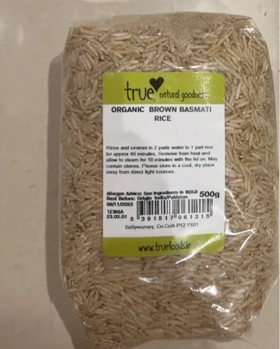 Organic Brown Basmati Rice