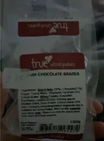 Dark chocolate brazils