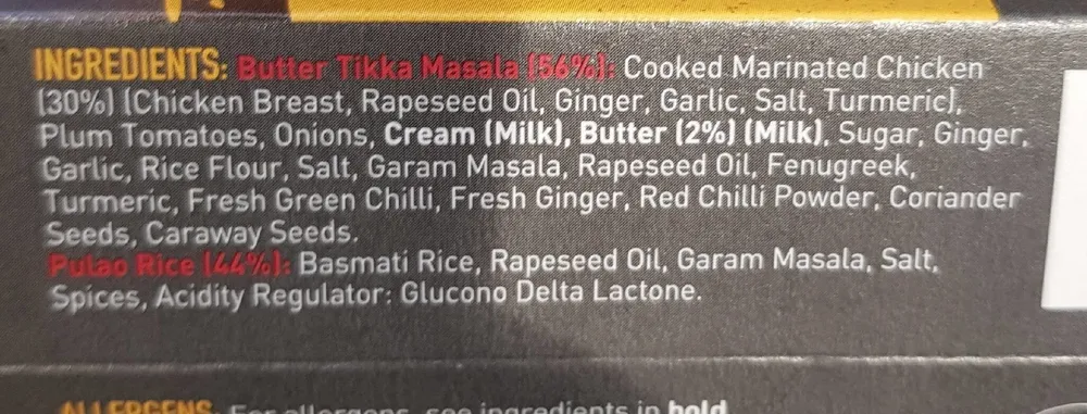 Butter Chicken Masala
