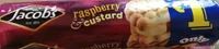 Raspberry & custard smooth jammy