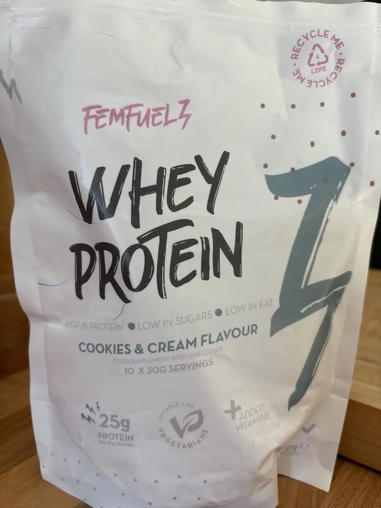 Whey Protein Cookies & Cream