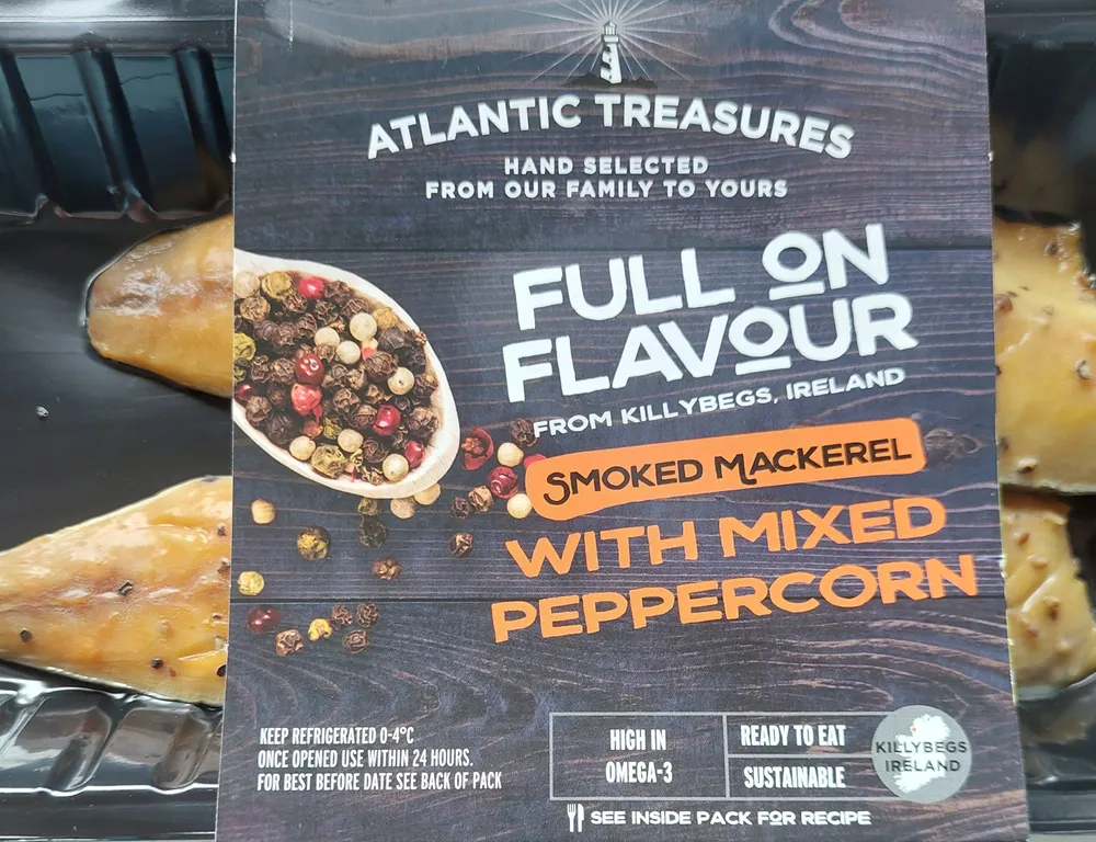 Smoked Mackerel with Mixed Peppercorn