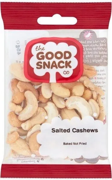 Good Snack Company Salted Cashews Small Bag