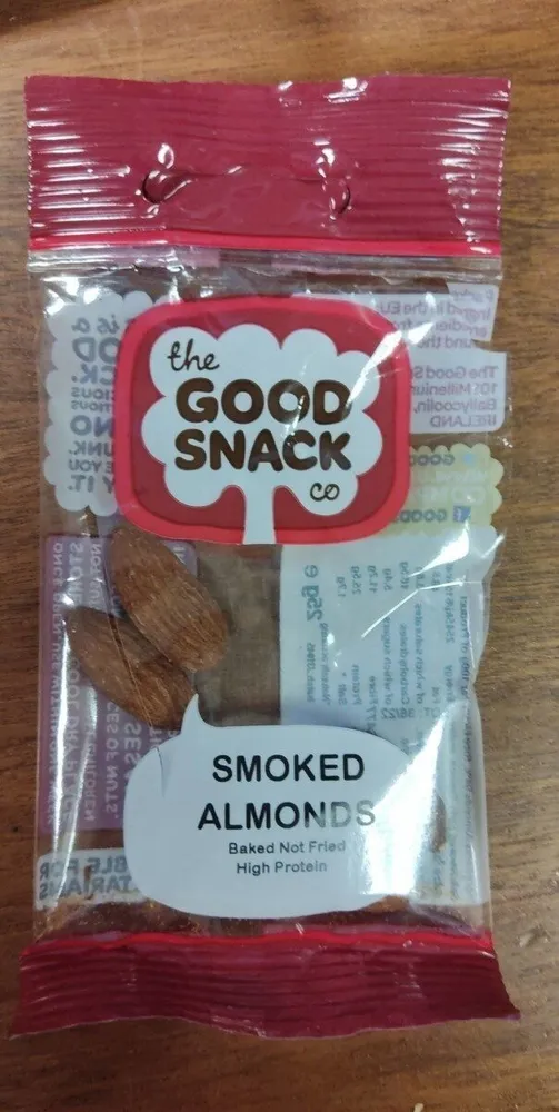 Smoked almonds