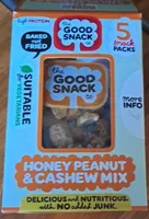 Honey Peanut and Cashew Mix