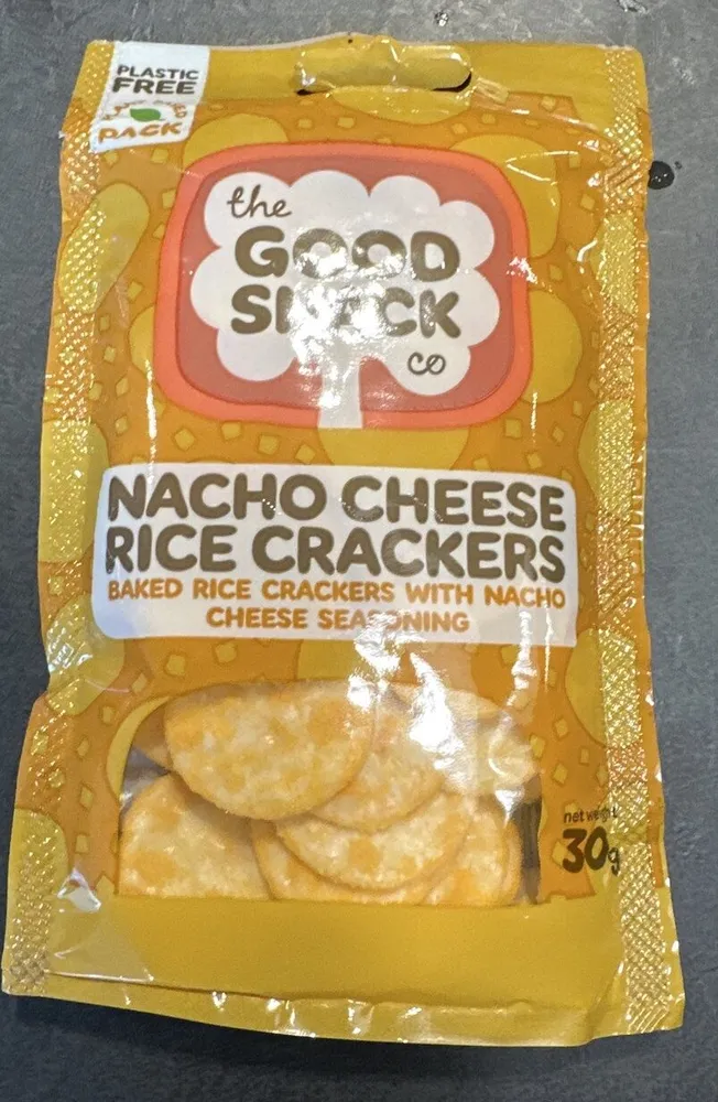 Nacho Cheese Rice Crackers