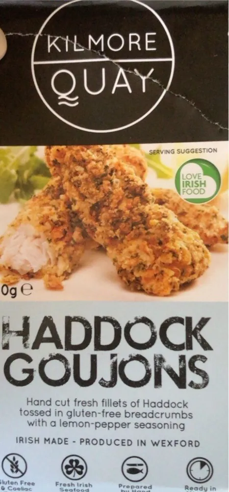 Haddock goujons