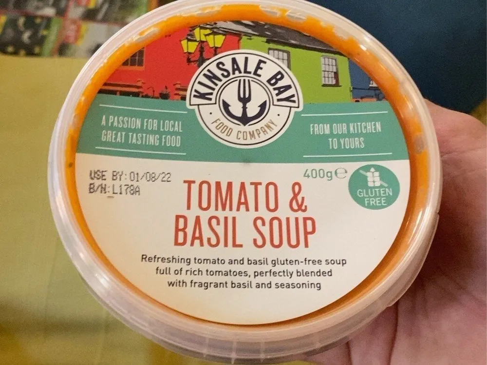 Tomato and basil soup