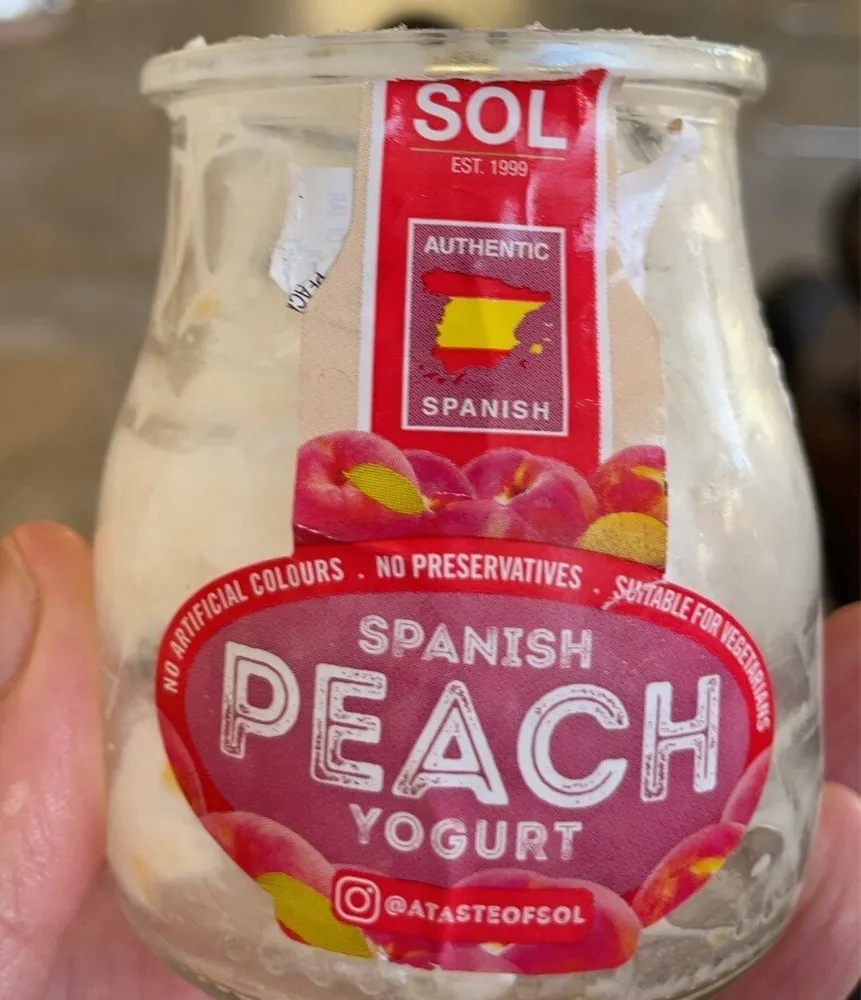 Peach Yoghurt
