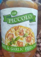 Basil and garlic pizza sauce