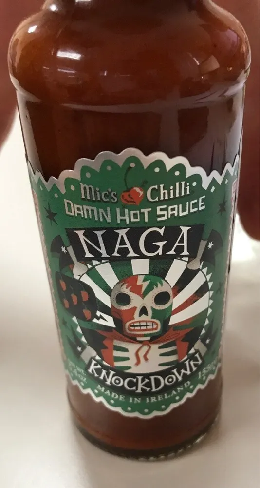 Naga Knockdown - Damm hot sauce