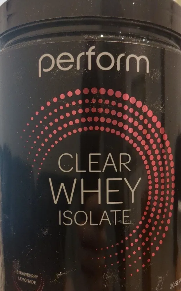 Clear Whey Isolate Strawberry Lemonade