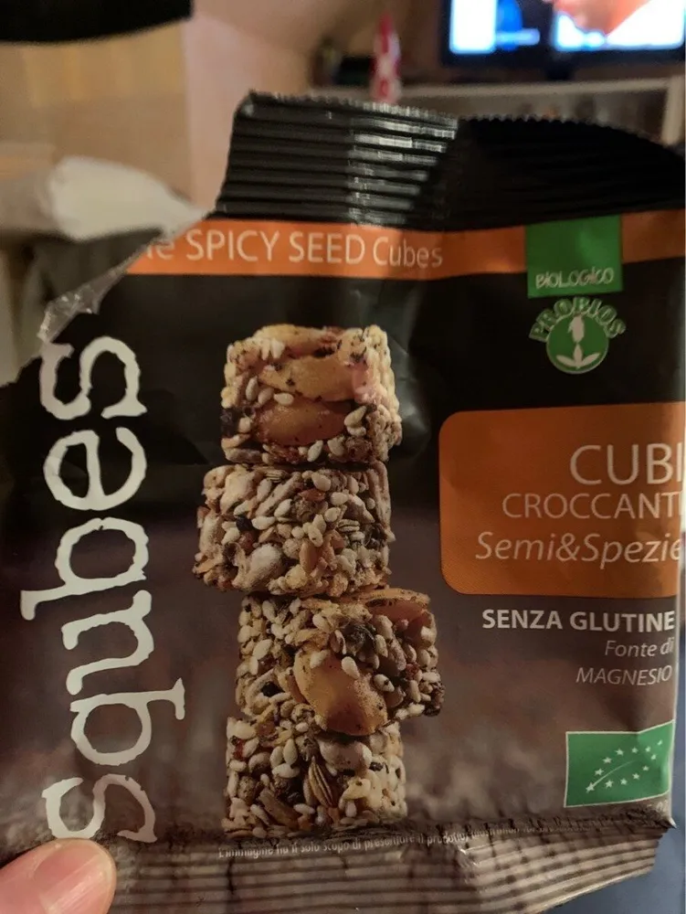 Spicy seed cubes