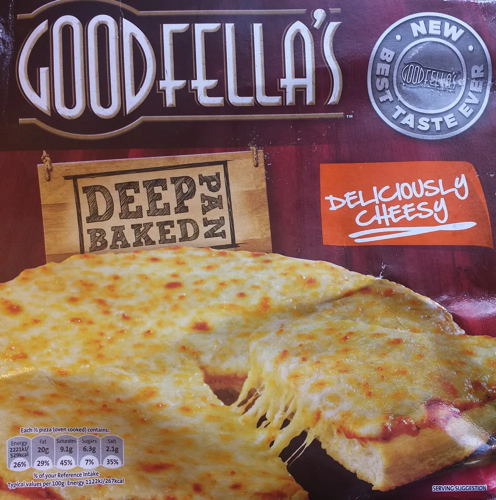 Deep Pan Baked Cheese Pizza