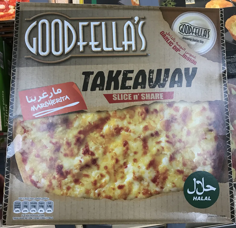 Takeaway Margherita
