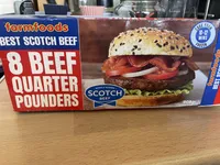 8 Scotch Beef Quarter Pounders
