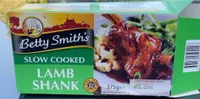 Slow cooked lamb shank