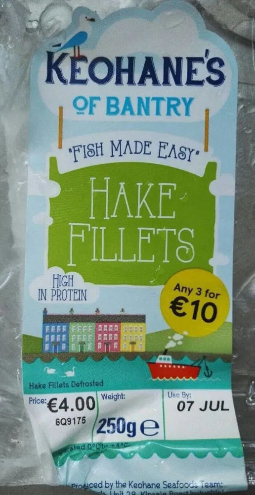 Hake fillets