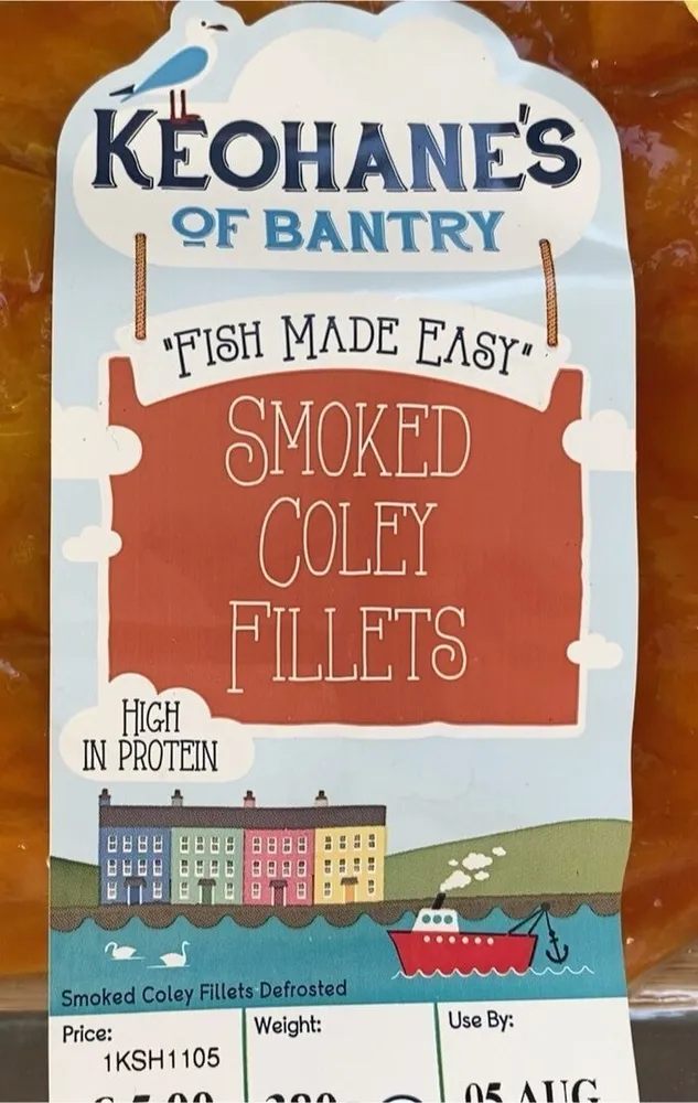 Smoked Coley Fillets