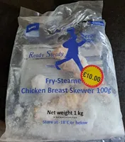 Fry-steamed Chicken Breast Skewer