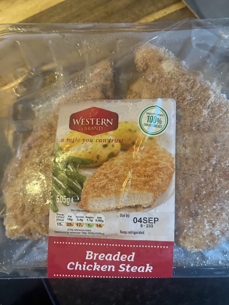 Breaded Chicken Steak