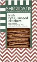 Sheridans Cheesemongers Irish Rye & Linseed Crackers