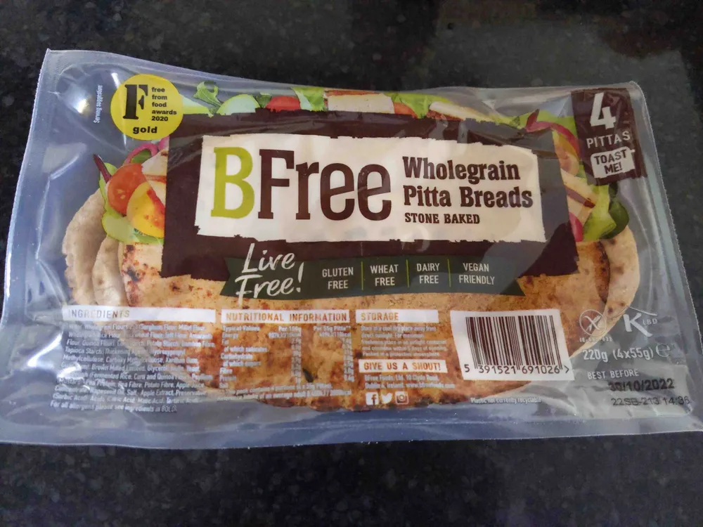 Wholegrain Pitta Breads