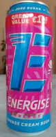 Energise Savage Cream Soda