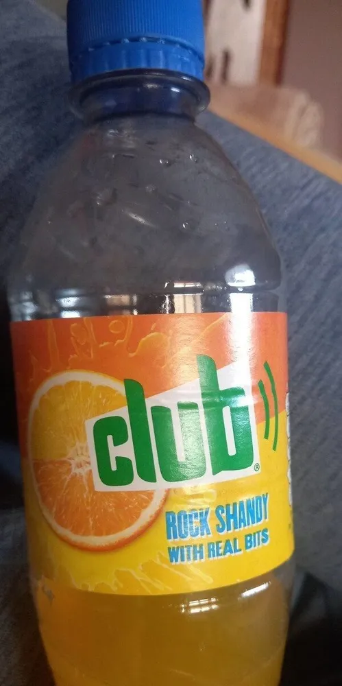 Club rock shandy  with real bits