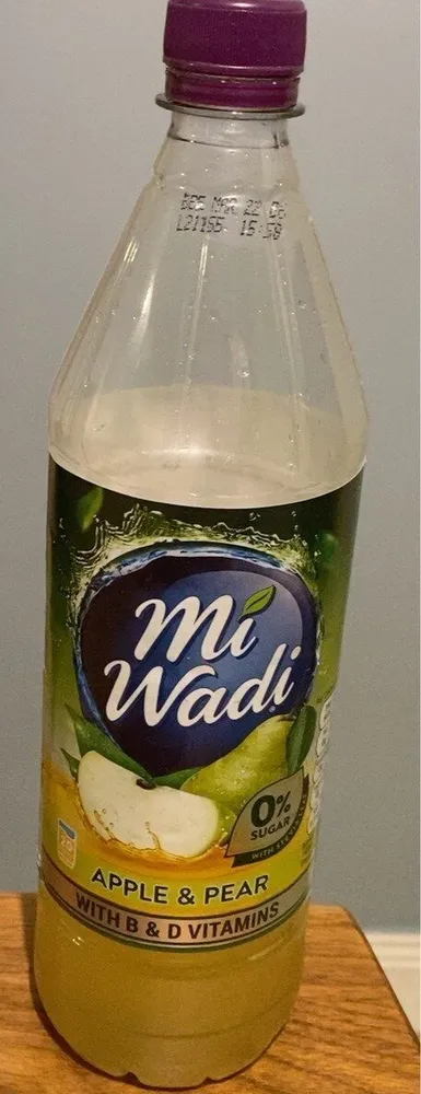 26 D 20:09 mi Wadi 0% SUGAR APPLE & PEAR WITH B&D