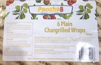 6 plain wraps