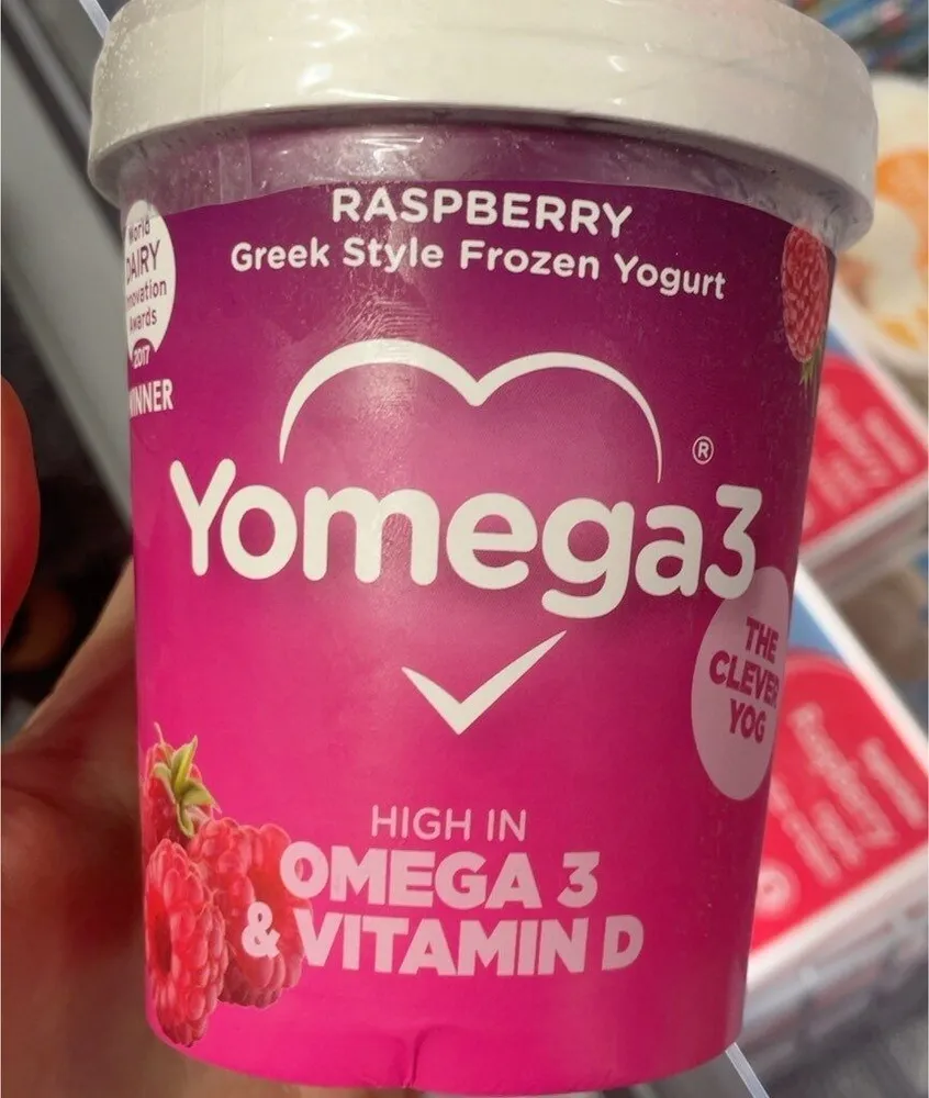 YOmega 3 frozen yogurt