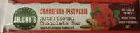 Cranberry-Pistachio Chocolate Bar