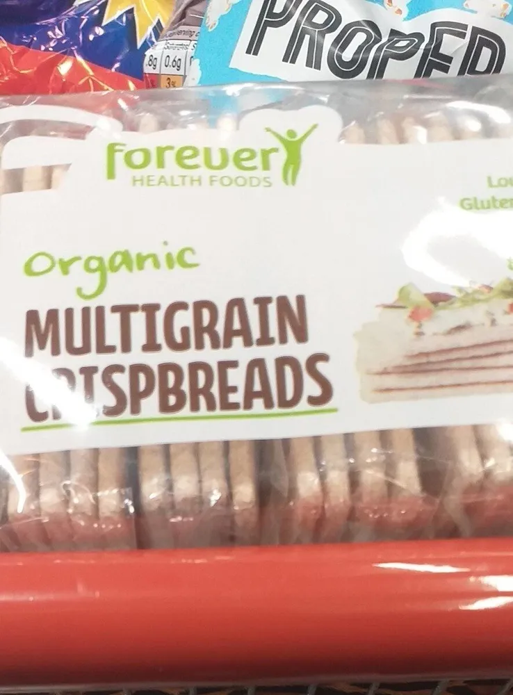Multi grain crispbreads