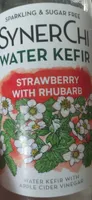 Water Kefir Strawberry With Rhubarb
