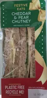 Cheddar & Pear Chutney Sandwich