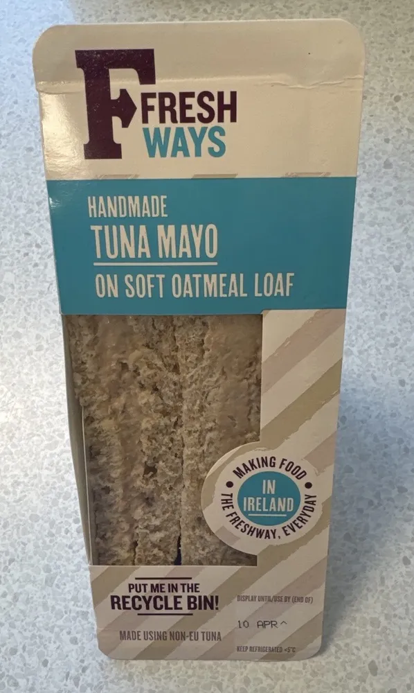 Tuna Mayo On Soft Oatmeal Loaf