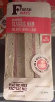Sandwich Classic Ham on soft white loaf