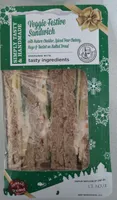 Veggie Festive Sandwich