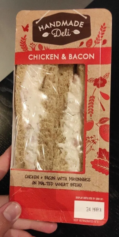 Chicken bacon sandwich