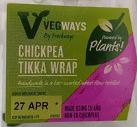 Chickpea Tikka Wrap
