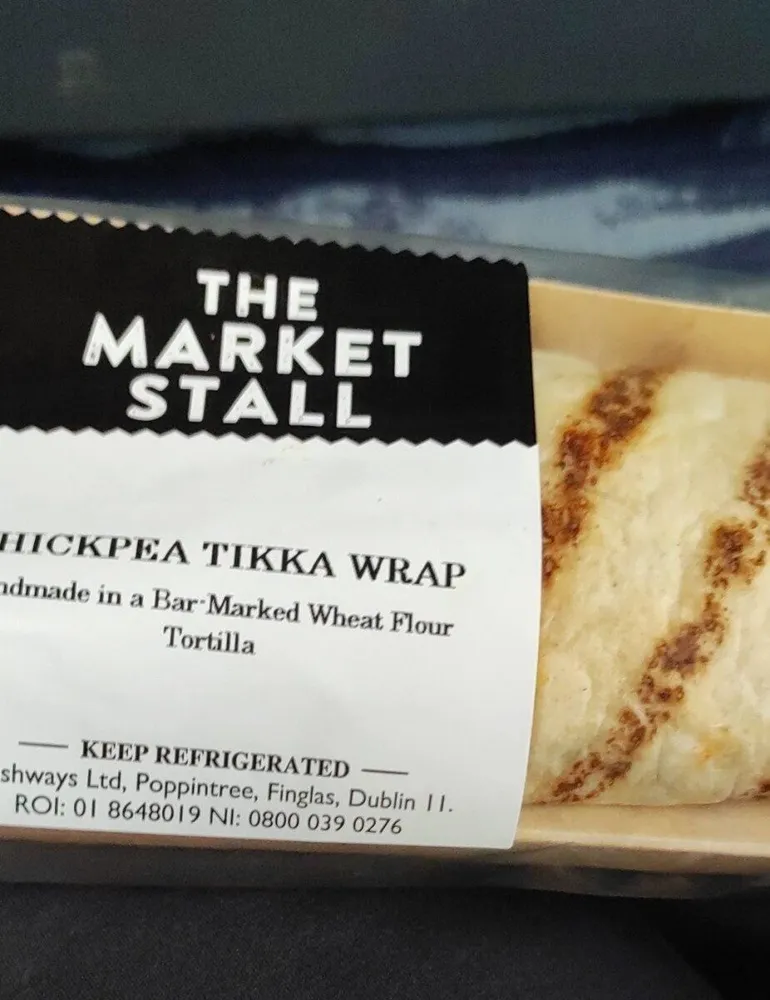 Chickpea tikka stall