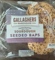 Sourdough seeded baps